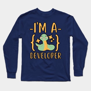 I'm A Python Developer Long Sleeve T-Shirt